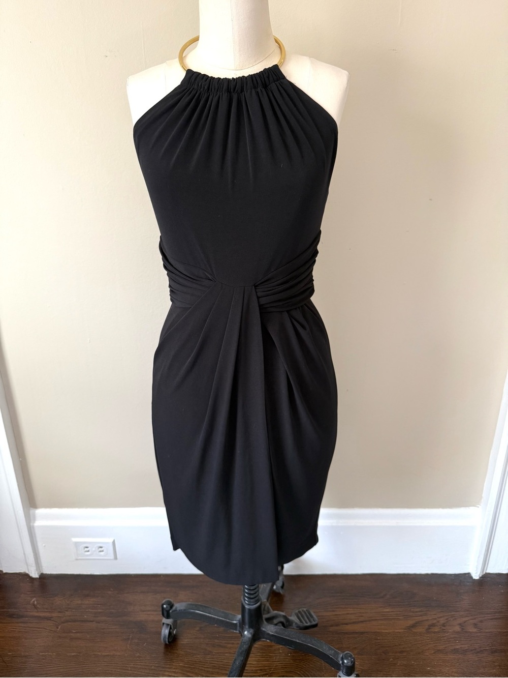 Calvin Klein Black Halter Dress
